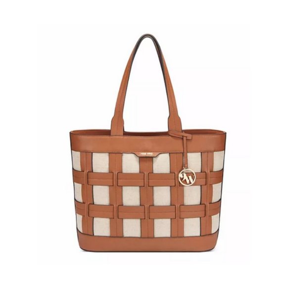 Nine West Sutton Place Caged Tote - Picture 1 of 4